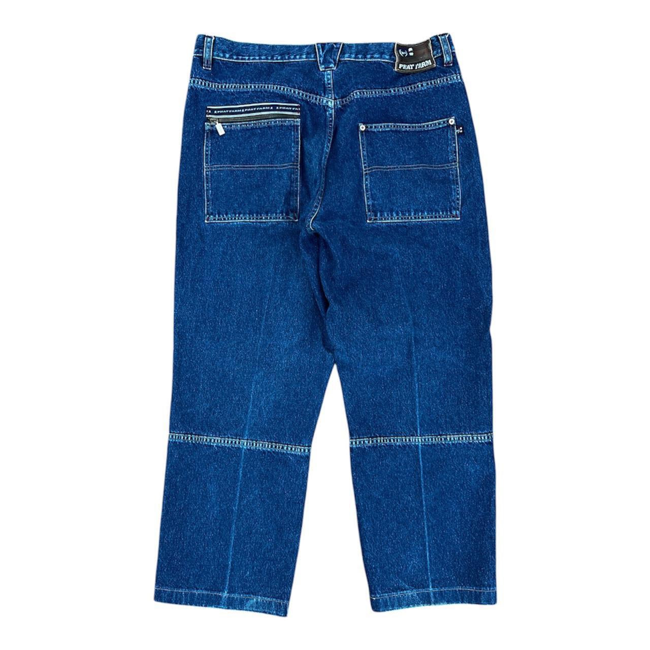 Y2K Phat Farm Double Knee Jeans