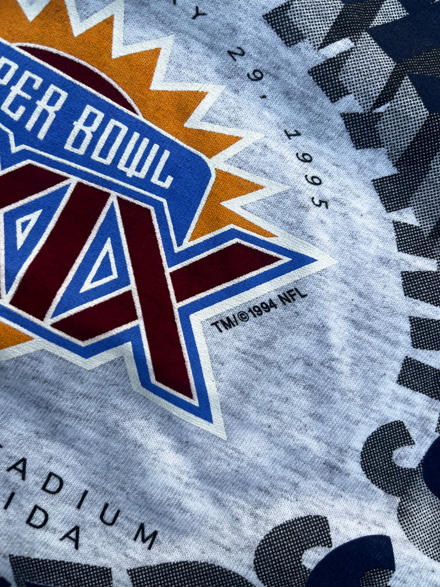 1995 San Diego Chargers Superbowl Tee