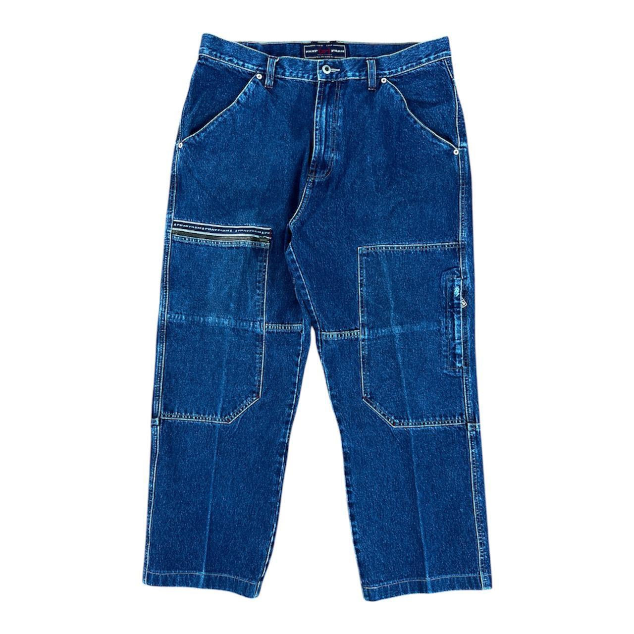 Y2K Phat Farm Double Knee Jeans