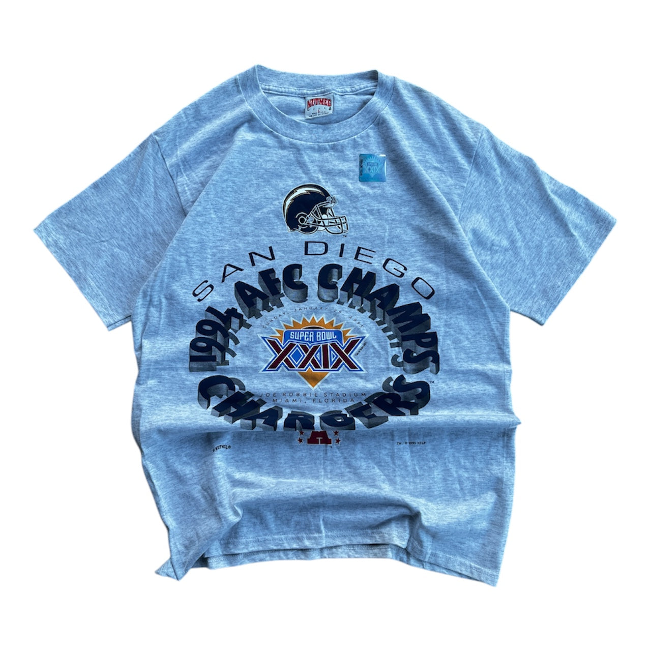 1995 San Diego Chargers Superbowl Tee